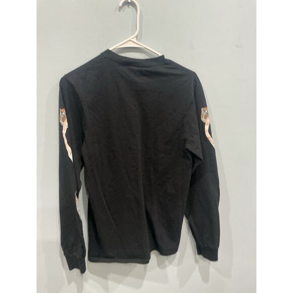 Huf x Pleasures Spore Long Sleeve Shirt Size S Streetwear Psilocybin Mushrooms - Picture 6 of 11